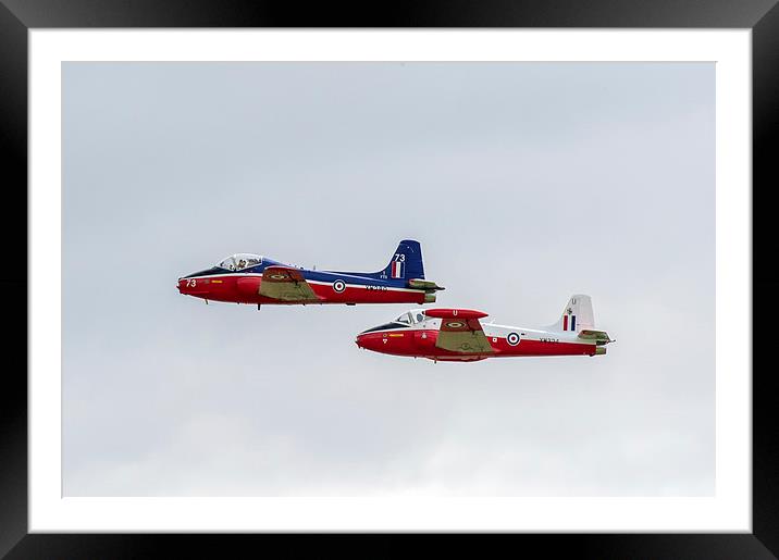 Jet Provosts Framed Mounted Print by Gary Eason
