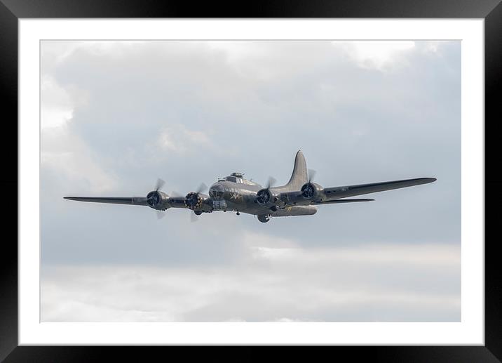 Majestic Flying Fortress Sally B Framed Mounted Print by Gary Eason
