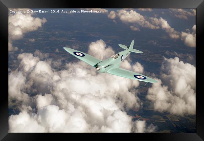 Supermarine Spitfire prototype K5054 Framed Print by Gary Eason