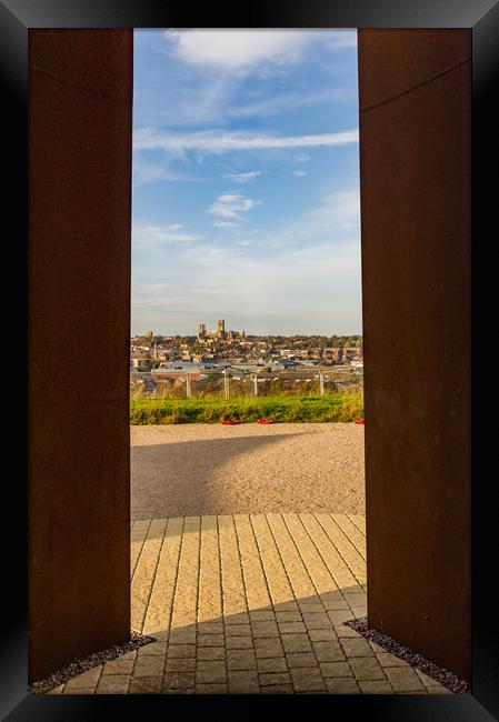 Lincoln Cathedral from the IBCC Framed Print by Gary Eason