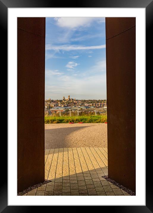 Lincoln Cathedral from the IBCC Framed Mounted Print by Gary Eason