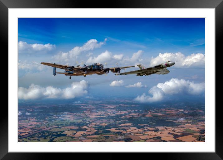 Avro sisters  Framed Mounted Print by Gary Eason
