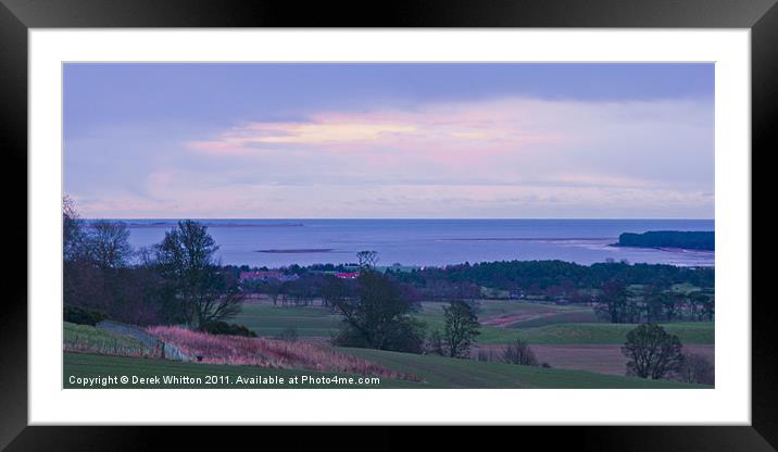 Tayport Early Morning View Framed Mounted Print by Derek Whitton