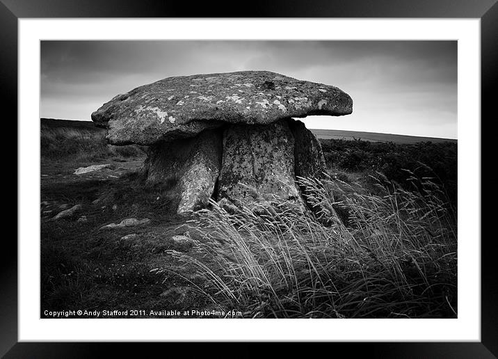 Chun Quoit Framed Mounted Print by Andy Stafford