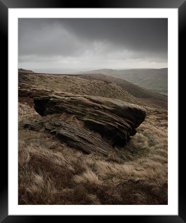 Rock on Kinder Framed Mounted Print by Andy Stafford