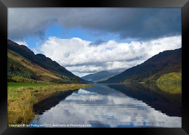 Loch Awe, Scotland. Framed Print by Ian Pettigrew