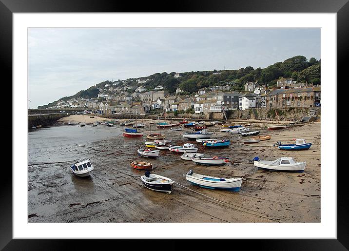 mousehole Framed Mounted Print by michelle rook