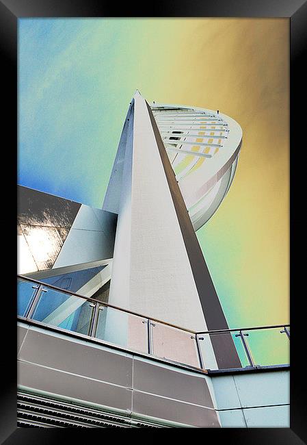 Spinnaker colours Framed Print by michelle rook