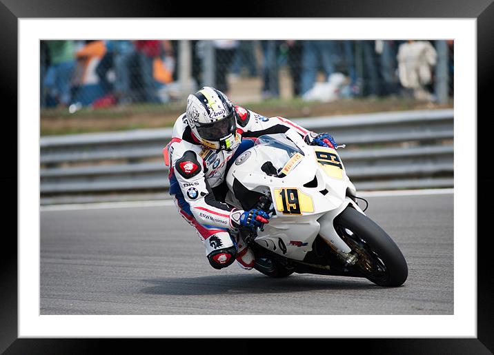 Steve Brogan - BSB - 2010 Framed Mounted Print by SEAN RAMSELL