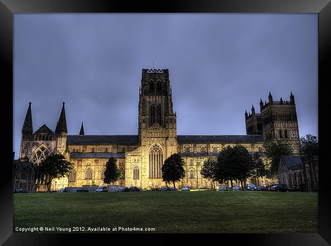 Durham Cathedral Framed Print by Neil Young