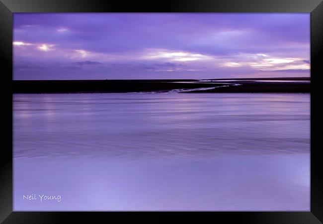 Autumn Dawn Framed Print by Neil Young