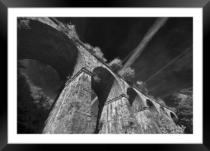 Bargoed viaduct Framed Mounted Print by Creative Photography Wales