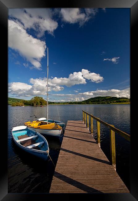 Llangorse Lake Framed Print by Creative Photography Wales