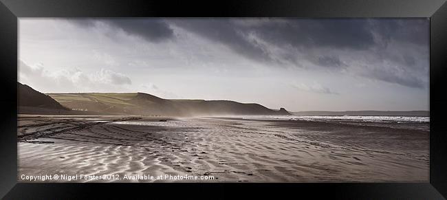 Newgale Sands Framed Print by Creative Photography Wales