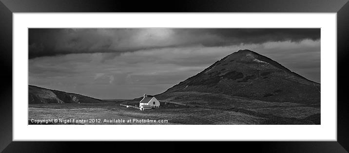 The Church at Mwnt Framed Mounted Print by Creative Photography Wales