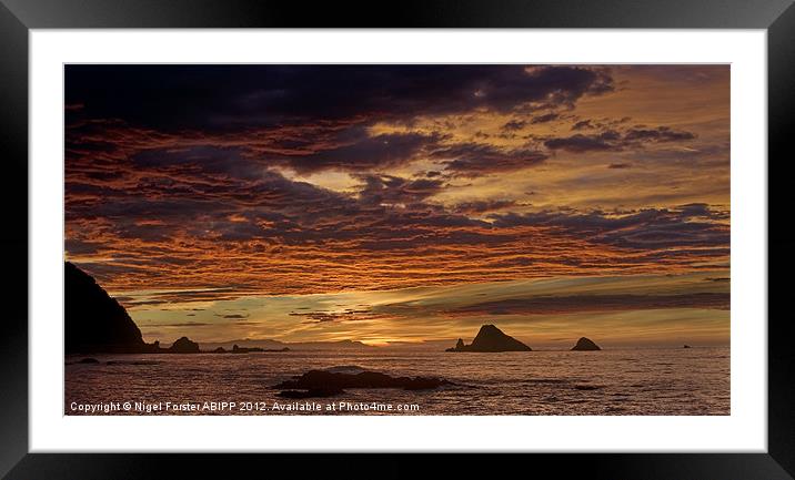 Kaikoura Dawn Framed Mounted Print by Creative Photography Wales