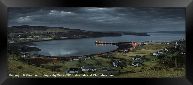Uig Dawn, Isle of Skye, Scotland Framed Print by Creative Photography Wales