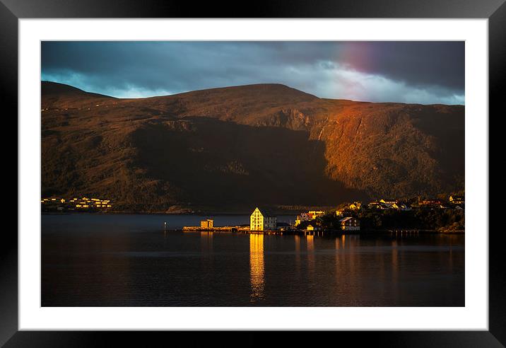 Alesund Dawn Framed Mounted Print by Creative Photography Wales