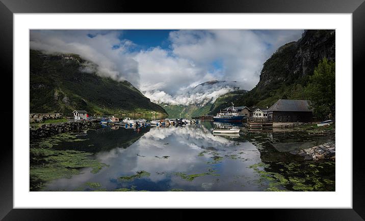Gerainger Harbour Framed Mounted Print by Creative Photography Wales
