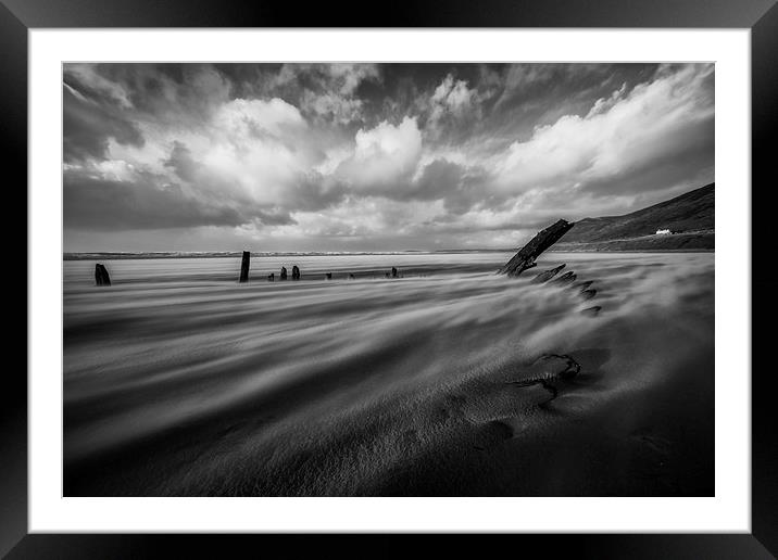 Helvetia Sandstorm Framed Mounted Print by Creative Photography Wales