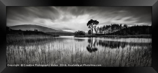Loch Ba, Rannoch Moor, Glencoe, Scotland, UK Framed Print by Creative Photography Wales