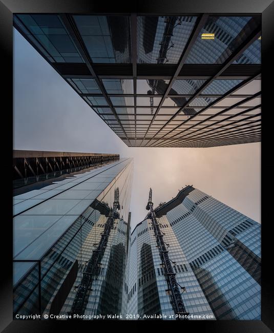 Leadenhall Architecture City of London Framed Print by Creative Photography Wales