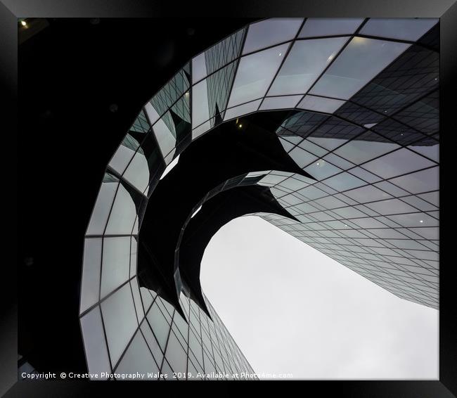 The Batcave (PWC) Building, More London Framed Print by Creative Photography Wales