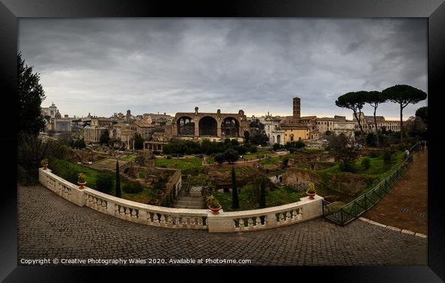 Ancient Rome, Italy Framed Print by Creative Photography Wales