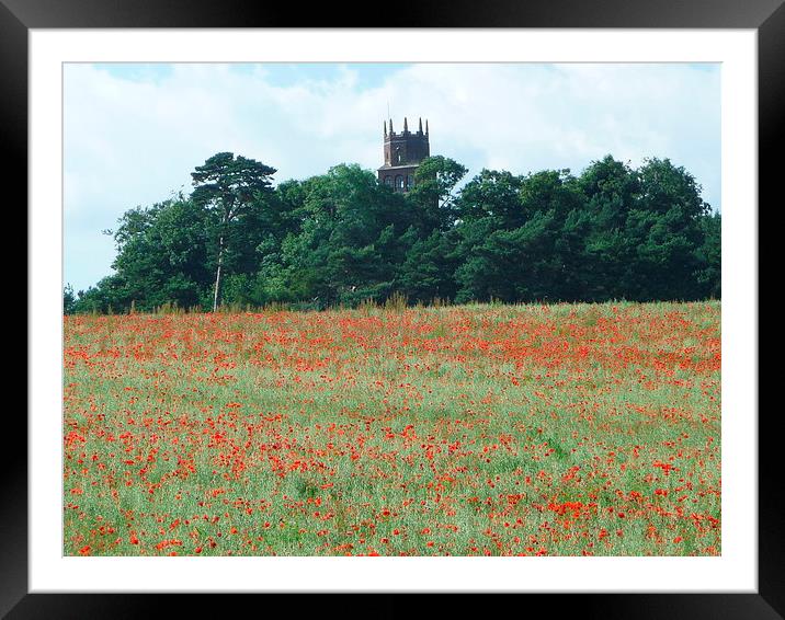  The Folly Framed Mounted Print by Raymond Partlett