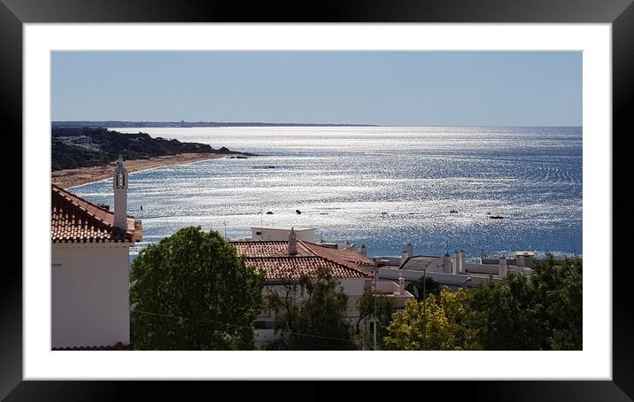 Albulfeira Framed Mounted Print by Raymond Partlett