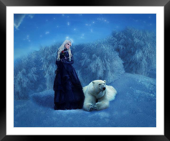  Winter Magic Framed Mounted Print by Debra Kelday