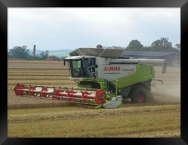 Lexion 600 Framed Print by Paul Potts