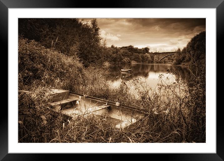 Forgotten on the River Dee Framed Mounted Print by Celtic Origins