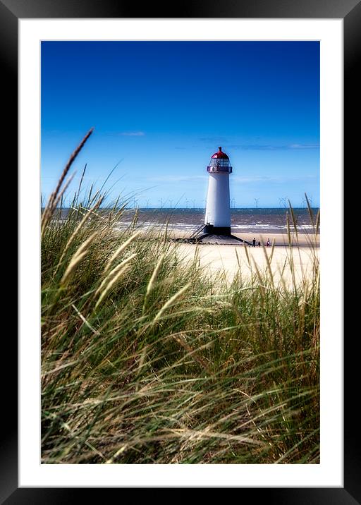Talacre Lighthouse Framed Mounted Print by Celtic Origins