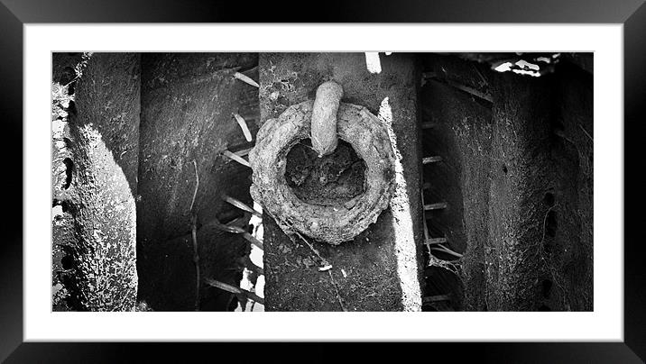 Abandoned Boat6 Framed Mounted Print by Celtic Origins