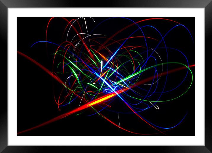Blades of Light Framed Mounted Print by Paul Shears Photogr