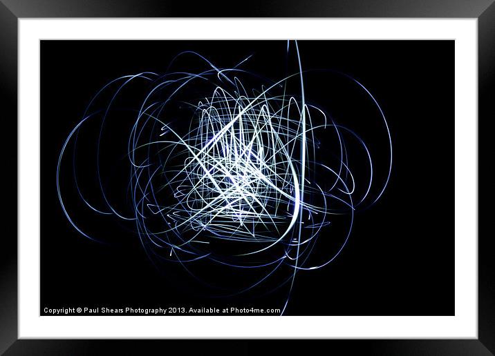 Chaos Framed Mounted Print by Paul Shears Photogr