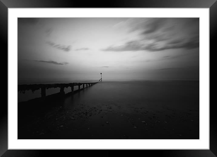 Into The Grey Framed Mounted Print by Paul Shears Photogr