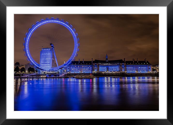 Spinning The Night Away Framed Mounted Print by Paul Shears Photogr