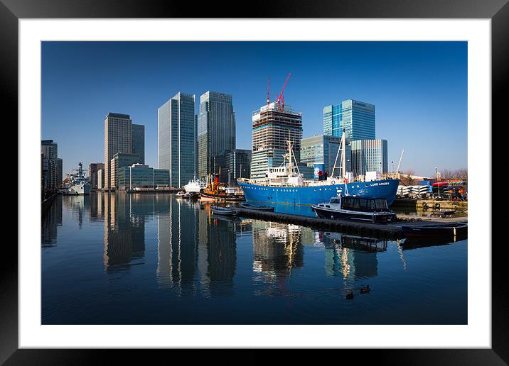 Life On The Docks Framed Mounted Print by Paul Shears Photogr