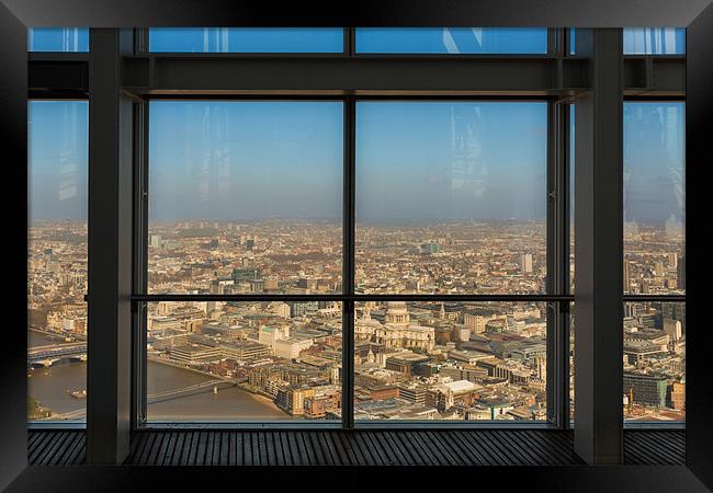 Room With A View Framed Print by Paul Shears Photogr