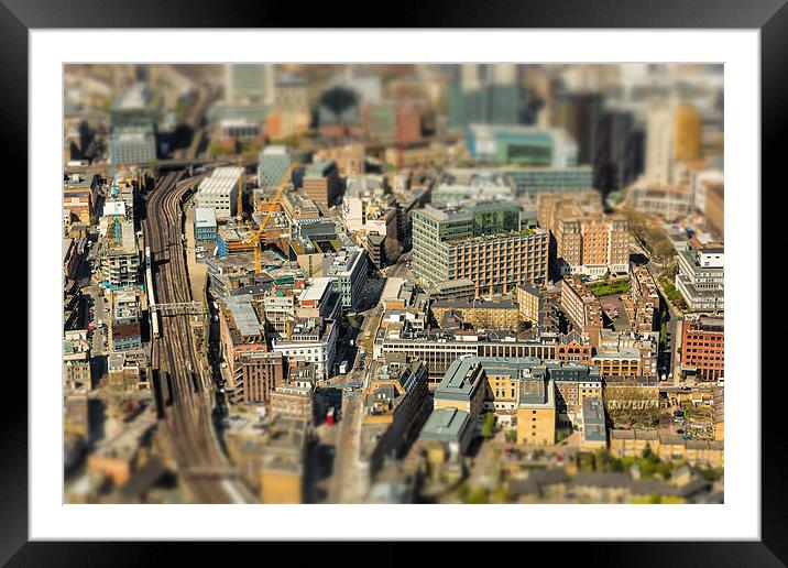 Toy City Framed Mounted Print by Paul Shears Photogr