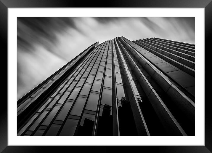 Jagged Edge Framed Mounted Print by Paul Shears Photogr