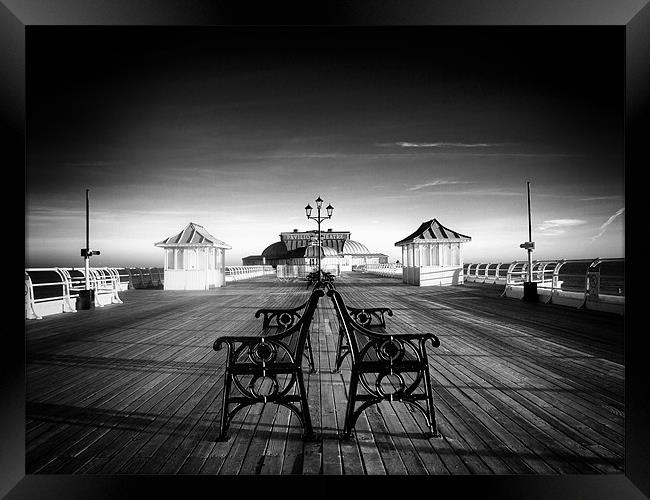 Promenading Cromer Pier Framed Print by Marcus Scott