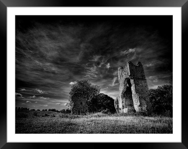 The end of St John Framed Mounted Print by Marcus Scott