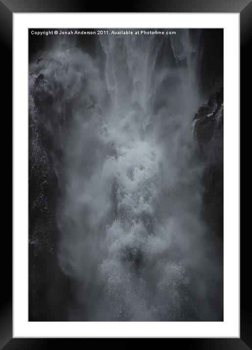 Kegon Falls Nikko Framed Mounted Print by Jonah Anderson Photography