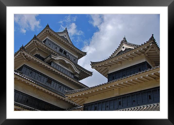 Majestic Matsumoto Castle Framed Mounted Print by Jonah Anderson Photography