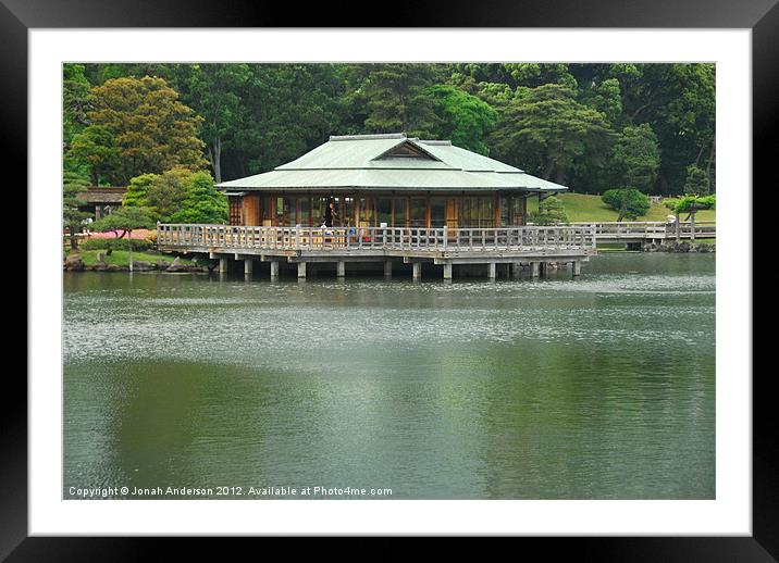 The Tea House Framed Mounted Print by Jonah Anderson Photography