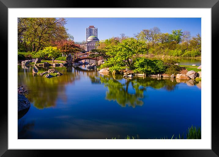 osaka japanese garden Framed Mounted Print by Jonah Anderson Photography