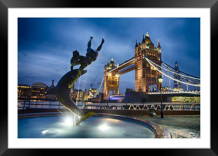 Dance at the Tower Framed Mounted Print by Jonah Anderson Photography